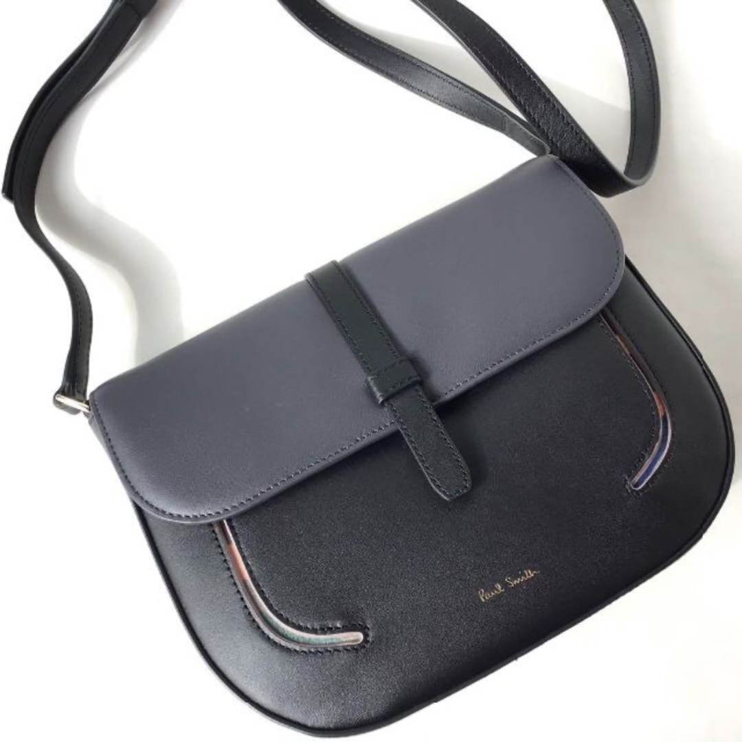 新品 Paul Smith ポールスミス トープ ショルダーバッグ レザー