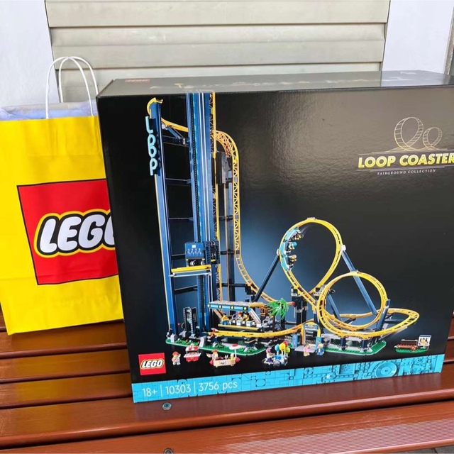 新品未開封】 レゴ互換品 大回転ジェットコースター Loop Coaster