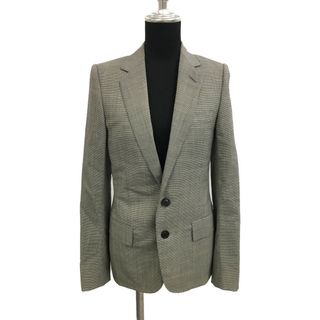 ディオールオム(DIOR HOMME)の美品 ディオールオム 千鳥柄テーラードジャケット レディース 38(テーラードジャケット)