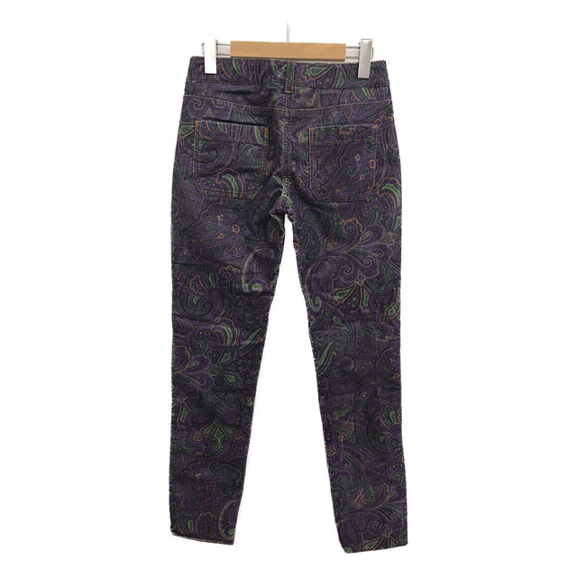 オールノット ETRO☆コーデュロイ ペイズリー柄パンツ | www.tegdarco.com