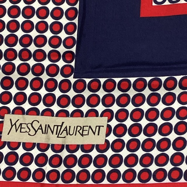 美品！ Yves Saint Laurent イブサンローラン 大判 スカーフ♡