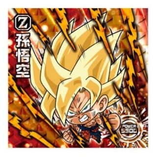 ドラゴンボール超戦士シールウエハース超　GR　超1-22　孫悟空(その他)