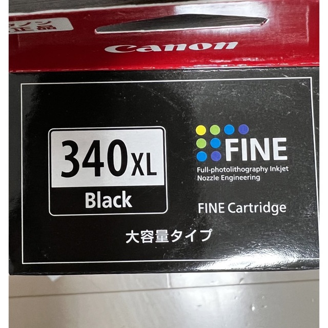 Canon(キヤノン)のCanon インクカートリッジ BC-341XL 3色・BC-340XL黒 インテリア/住まい/日用品のオフィス用品(その他)の商品写真