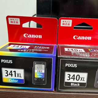 Canon - Canon インクカートリッジ BC-341XL 3色・BC-340XL黒の通販 by