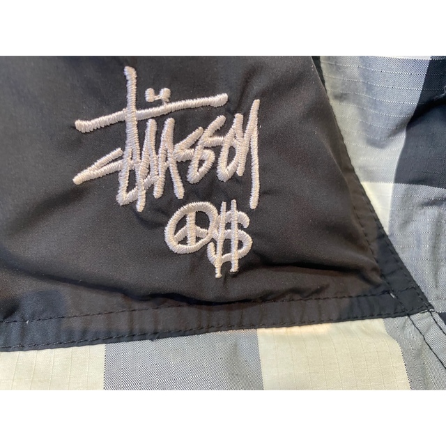 STUSSY(ステューシー)の90s OLD STUSSY ブロックチェック ダウン JKT XL メンズのジャケット/アウター(ダウンジャケット)の商品写真