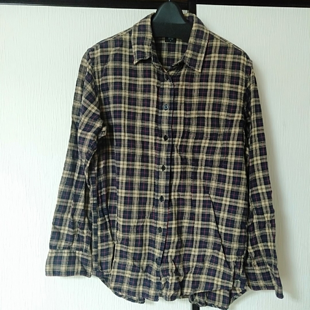 UNIQLO(ユニクロ)のUNIQLO　♡　チェックシャツ レディースのトップス(シャツ/ブラウス(長袖/七分))の商品写真