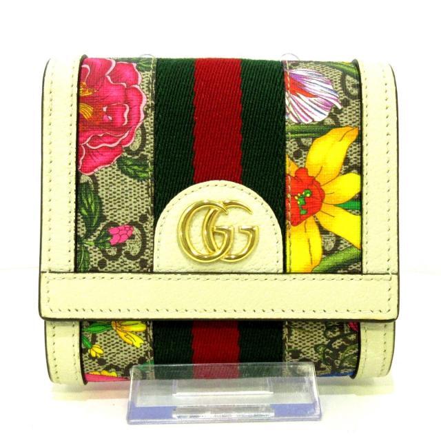 いラインアップ Gucci オフィディア 2つ折り財布美品 グッチ - 財布