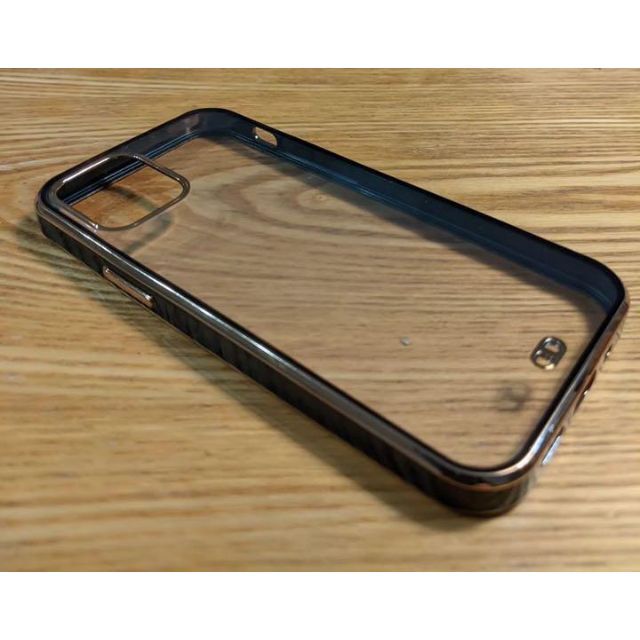 iPhone12mini　アイフォンケース　ブラック スマホ/家電/カメラのスマホアクセサリー(iPhoneケース)の商品写真