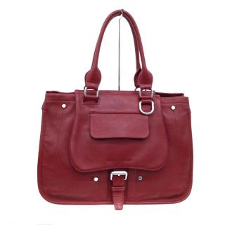 ロンシャン(LONGCHAMP)のロンシャン トートバッグ - レッド レザー(トートバッグ)