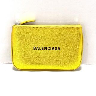 バレンシアガ(Balenciaga)のバレンシアガ ポーチ美品  551995 レザー(ポーチ)