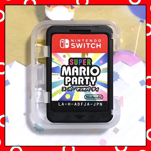 Nintendo Switch(ニンテンドースイッチ)のSwitch  スーパー マリオパーティ☆ エンタメ/ホビーのゲームソフト/ゲーム機本体(携帯用ゲームソフト)の商品写真