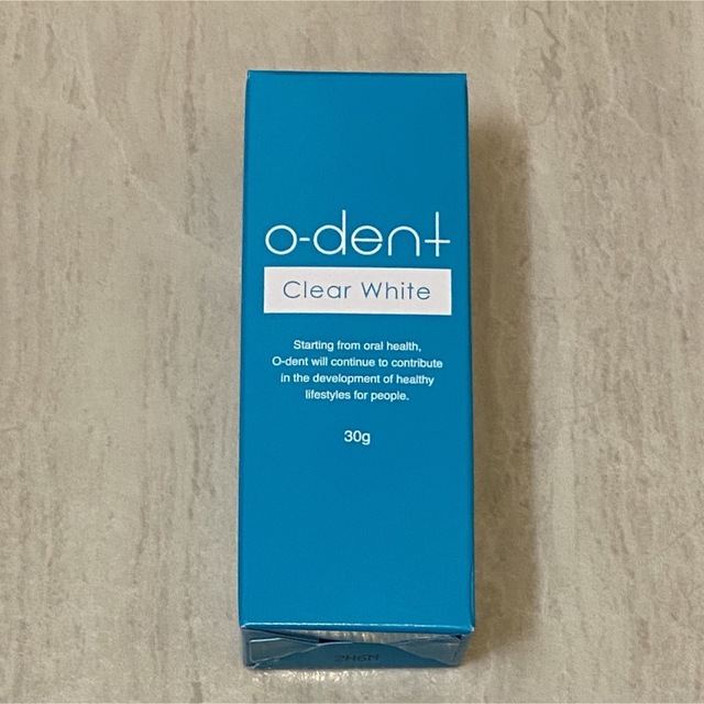 o-dent オーデント クリアホワイト 30g   コスメ/美容のオーラルケア(歯磨き粉)の商品写真