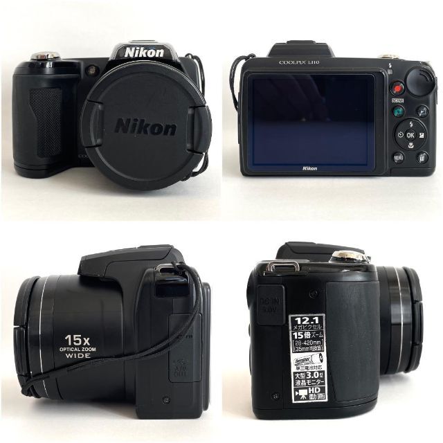 ジャンク✿動作品】Nikon COOLPIX L110 デジタルカメラ