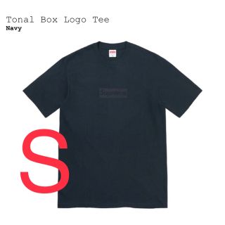 シュプリーム(Supreme)のSupreme Tonal Box Logo Tee "Navy"(Tシャツ/カットソー(半袖/袖なし))