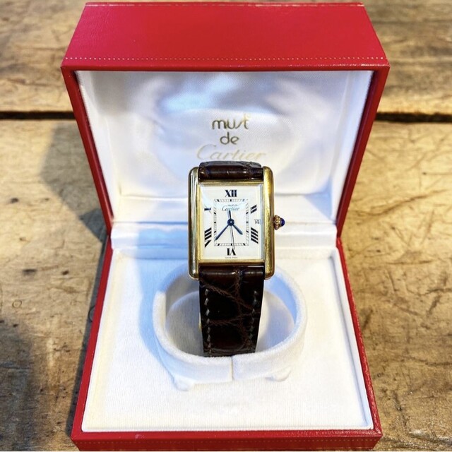 プレゼントを選ぼう! Cartier - Tank カルティエ マストタンク