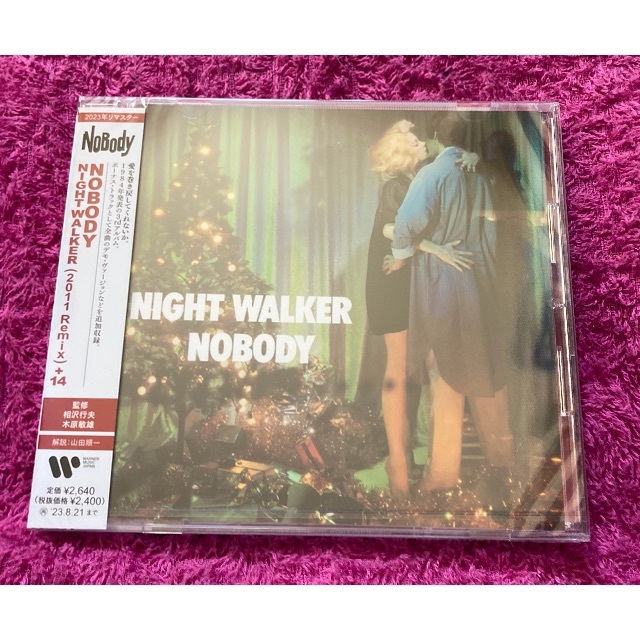 新品即決　NOBODY ノーバディ『NIGHT WALKER+14』超名盤です♪