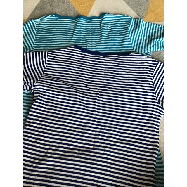 AEON(イオン)の レディース ボーダーTシャツ Sサイズ レディースのトップス(Tシャツ(半袖/袖なし))の商品写真
