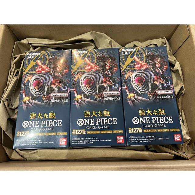 ONE PIECE - ワンピース 強大な敵 BOX 未開封 3BOXの通販 by D's shop 