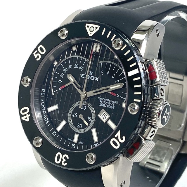 EDOX エドックス クラス1 デイト 300m防水 コメントなし購入大歓迎です