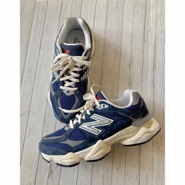 New Balance - NEWBALANCEニューバランス9060 スニーカー紺23.5cmの