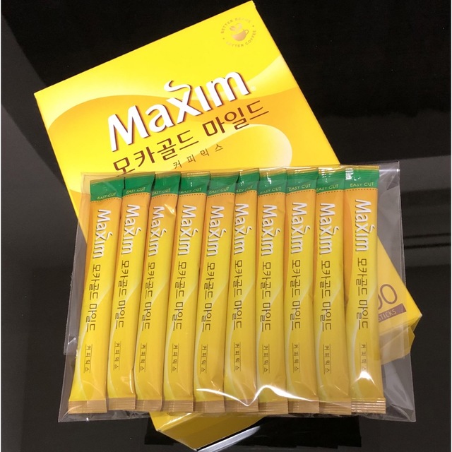 Maxim(マキシン)の韓国 マキシム Maxim モカゴールドコーヒーミックス 20本 食品/飲料/酒の飲料(コーヒー)の商品写真