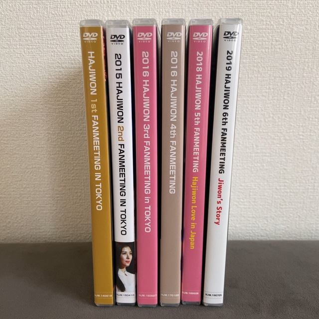 ハ・ジウォン ファンミーティングDVD 全セット-eastgate.mk
