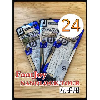 フットジョイ(FootJoy)の【3枚】　24cm フットジョイ　ナノロックツアー ゴルフ グローブ　手袋(その他)