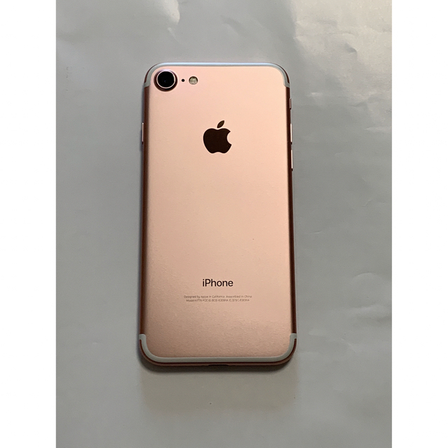 iPhone7 128GB ローズゴールド SIMフリー