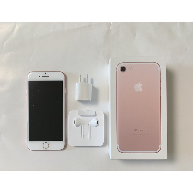 iPhone - iPhone7 128GB ローズゴールド 超美品 SIMフリー 海外版の ...