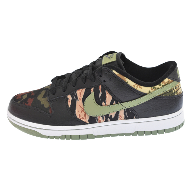 NIKE ナイキ DUNK LOW SE BLACK MULTI CAMO ダンク ローカットスニーカー カモ ブラック/カーキ DH0957-001 US9.5