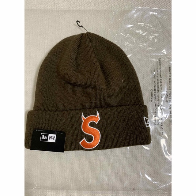 Supreme 22FW new era S logo beanie Brown | hartwellspremium.com