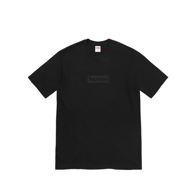 Supreme(シュプリーム)のSupreme Tonal Box Logo Tee Black ボックス ロゴ メンズのトップス(Tシャツ/カットソー(半袖/袖なし))の商品写真