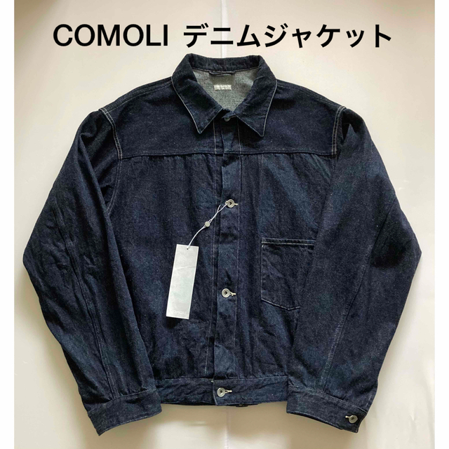 2022AW☆ COMOLI (コモリ) デニムジャケット (4) NAVYNAVY品番