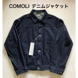 コモリ(COMOLI)の2022AW☆ COMOLI (コモリ) デニムジャケット (4) NAVY(Gジャン/デニムジャケット)