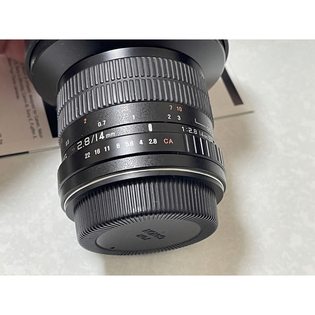 【土日限定価格】SAMYANG  14mm F2.8 (キャノンEF用) スマホ/家電/カメラのカメラ(レンズ(単焦点))の商品写真