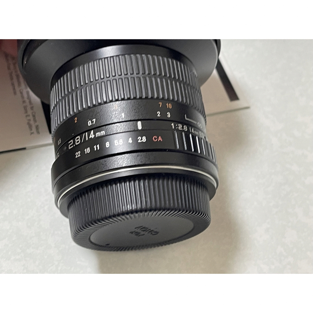 【土日限定価格】SAMYANG  14mm F2.8 (キャノンEF用) スマホ/家電/カメラのカメラ(レンズ(単焦点))の商品写真