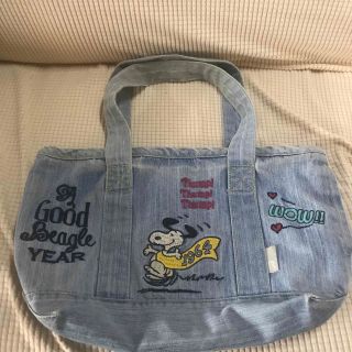 ルートート(ROOTOTE)のルートート　SNOOPY  デニムトートバッグ(トートバッグ)