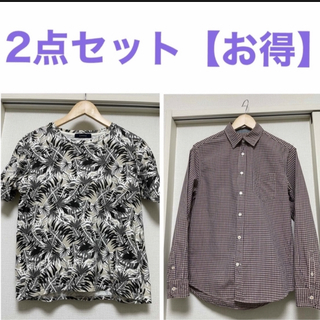 レイジブルー(RAGEBLUE)のGAP・チェックシャツとRAGEBLUE・Tシャツ(Tシャツ/カットソー(半袖/袖なし))