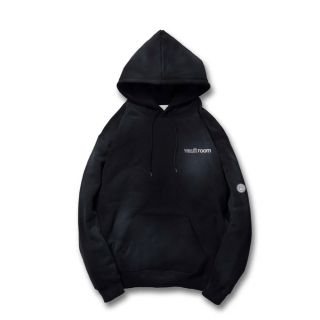 LUMINOUS LOGO HOODIE / BLK vaultroom | nate-hospital.com