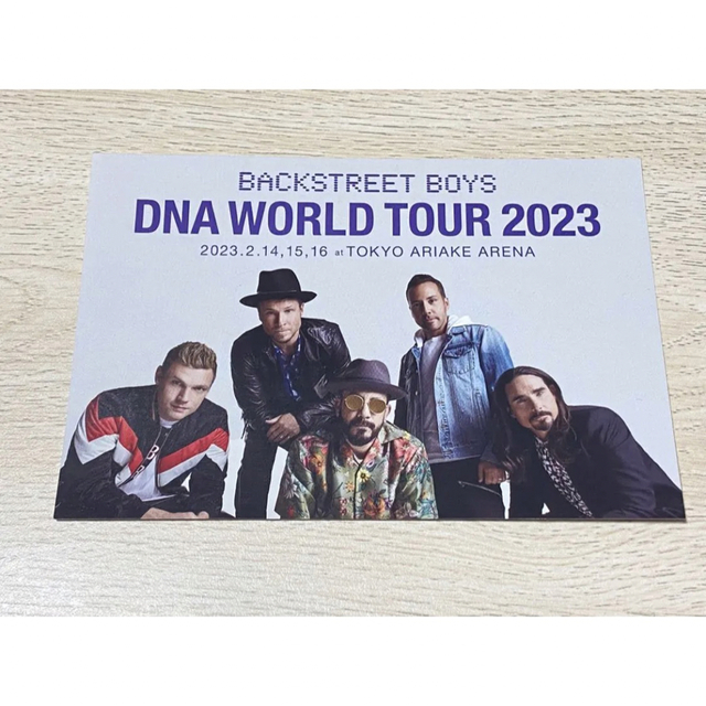 バックストリートボーイズ Backstreet boys  エンタメ/ホビーのタレントグッズ(ミュージシャン)の商品写真