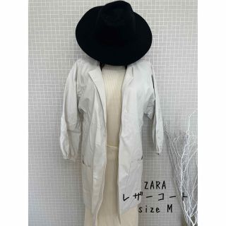 ザラ(ZARA)の2023③③ZARA レザーコート sizeM(スプリングコート)