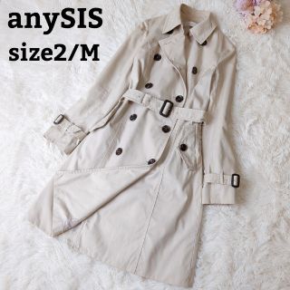 エニィスィス(anySiS)のさのまる様専用 anySIS エニィスィス トレンチコート ロングコ M(トレンチコート)