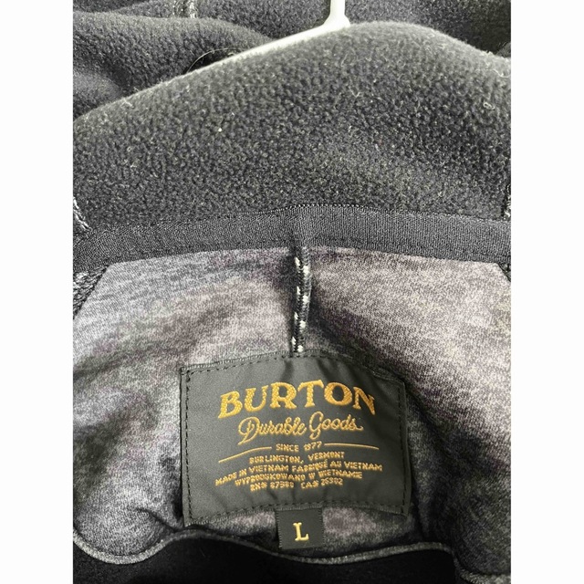 BURTON 撥水パーカーL  ボードウェア スポーツ/アウトドアのスノーボード(ウエア/装備)の商品写真