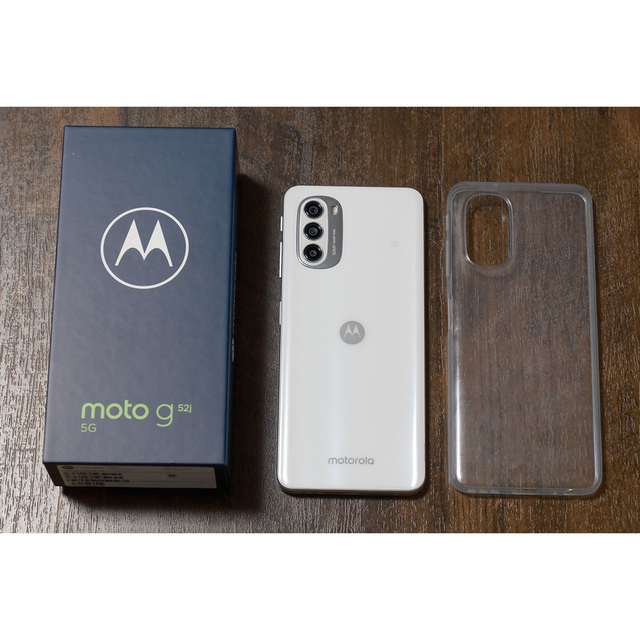 ⭐新品未開封⭐Motorola moto g52j 5G ホワイト２台♪