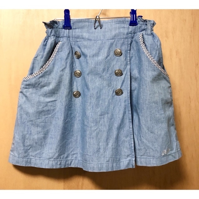 pom ponette(ポンポネット)のポンポネット　ラップキュロット　150ｾﾝﾁ 中古 キッズ/ベビー/マタニティのキッズ服女の子用(90cm~)(パンツ/スパッツ)の商品写真