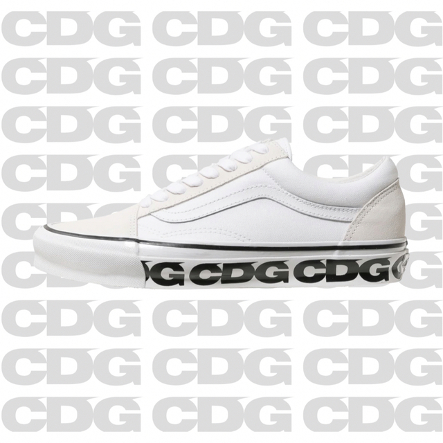 COMME des GARCONS(コムデギャルソン)のコムデギャルソン CDG x VANS OLD SKOOL LX WHITE メンズの靴/シューズ(スニーカー)の商品写真