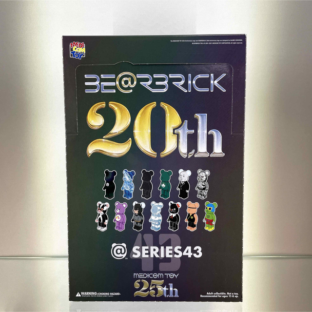 フィギュアBE@RBRICK SERIES 43 / 24個入りBOX