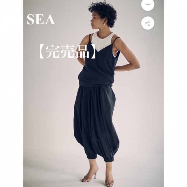 SEA 【完売品‼️】ワッシャーコットンカンフーパンツETRETOKYO