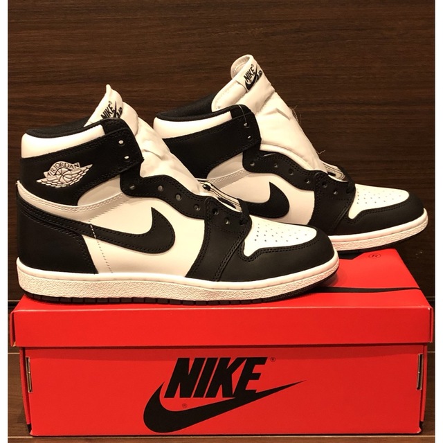 26.5cm AIR JORDAN 1 HIGH 85 Black/White