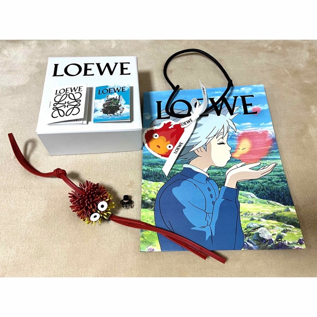 LOEWE ロエベ ハウルの動く城 カルシファー チャーム & カブ ダイス